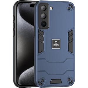 Phone Case Compatible with Tecno Pop 5 Pro,Compatible with Tecno Pop 5 Pro BD4j BD4h Case Dual-Layer Drop-Proof TPU+PC 2-in-1 Protective Case Blue