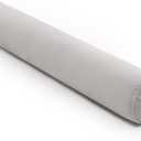 Long Pillow for Bed  Round Bolster Pillow for Adults, Body Pillow for Sleeping, Ergonomic Support,39 x 7.87 Inches,Silver Gray