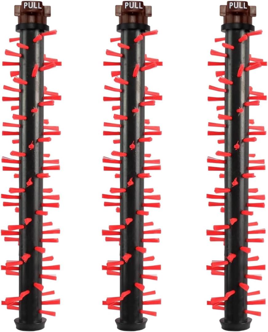 3 Pack Replacement 1868 CrossWave Multi-Surface Brush Roll, Brush Replacement Parts for Bissell CrossWave Pet Pro 1785A, 2306A Cordless Wet Dry Vac, Replace Part# 1608683, 160-8683.