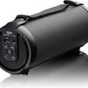 Tyler Wireless Bluetooth Speaker Water Resistant Long Range Rechargeable Boombox USB MP3 Micro SD AUX Inputs Fm Radio Sound & Bass Carry Strap Lightweight for Home Outdoor Stereo