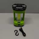 AlpsWolf Camping Lantern Rechargeable, 4000mAh LED Lantern for Power Outages Super Bright Portable Camping Light Emergency Lantern Camping Lamp Green, 1 Pack