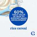 GERBER CEREAL FOR BABY Infant Dry Cereal Rice 1ST FOODS Non GMO Rice 5x8oz, BBD: JUN 03/2027