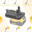 For Dyson V10 Battery Replacement, V10 Adapter for Dewalt 18V 20V MAX 60V Li-ion Battery Converter to for Dyson V10 Battery Work for Dyson V10 Cyclone Animal Absolute Fluffy SV12 Vacuum Cleaner