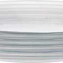 ELEMENT Set of 4 Glass Dinner Plates