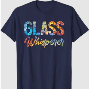 Funny Stained Glass Art and Stained Glass Artist T-Shirt Small