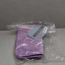 Smiry Memory Foam Bath Mat 24x16, Extra Soft and Absorbent Bathroom Mats, Non Slip Washable Carpet for Floor, Shower and Tub, Purple