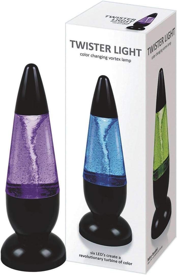 9" Color-Changing Tornado Lamp by Playtime