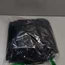 Women Sexy Sequin Off Shoulder Ruffle Short Sleeve Bodycon Mermaid Party Formal Evening Maxi Dress (XX-Large, Black)