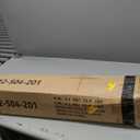 JEAREY 6.5x10 ft Rectangular Patio Umbrellas Rectangle Outdoor Umbrella with Push Button Tilt and Crank, Market Table Umbrella 6 Sturdy Ribs UV Protection for Poolside Garden Backyard Deck, Beige