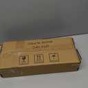 AOJEZOR Toilet Paper Holder Stand: No Drill PVC Small Bathroom Cabinet for Apartment Dwellers - Rental Deposit Protection - Small Space Storage Saving (29.9 inch H, White)