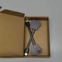 Syncdeck Wireless HDMI Transmitter and Receiver 4K@30Hz(165Ft) 5G Wireless HDMI Adapter Kit for PC, Laptop,TV Box, to TV, Monitor, Projector Black