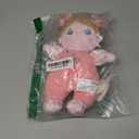 OUOZZZ Soft Baby Doll 10" Tulip Pink - First Birthday Toys for 1 Year Old Girl, Ideal 1 Year Old Girl Gifts & Baby Girl Gifts, Snuggle Buddy for Infants