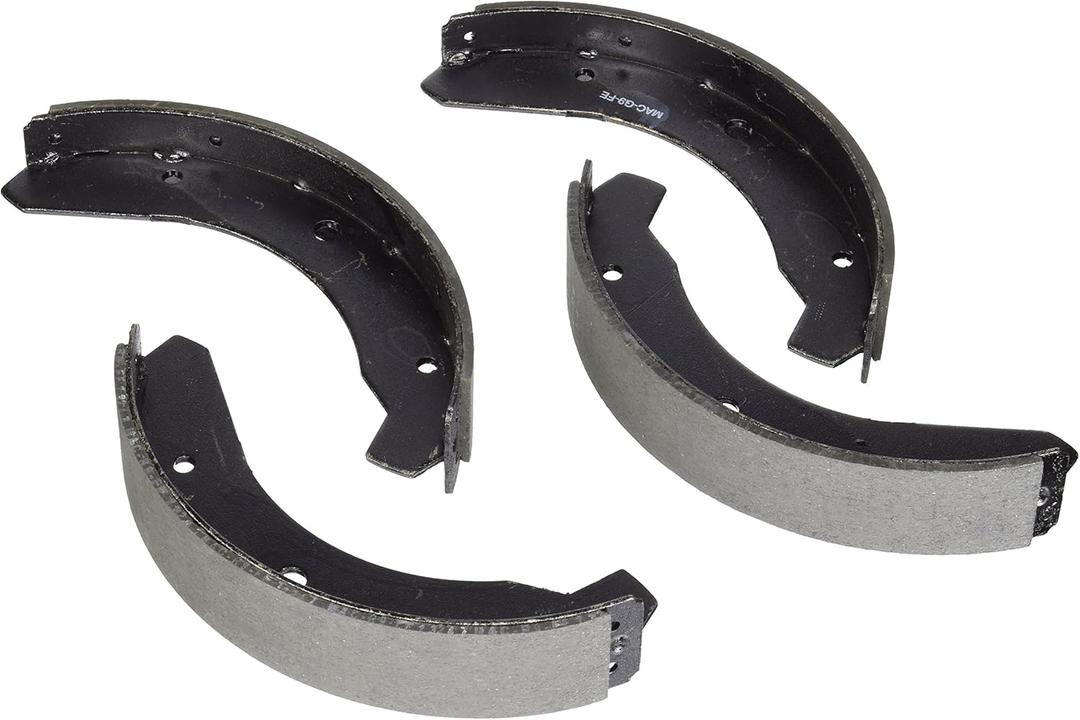 BOSCH BS269 Blue Drum Brake Shoe Set - Compatible With Select Volkswagen Beetle, Karmann Ghia; FRONT