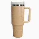 40 oz Tumbler with Handle and Straw, Insulated Stainless Steel Travel Mug, Wizard Magic Map Cup, Large Double Wall Coffee Cup with Lid