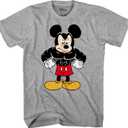 Disney Tough Mickey Mouse Men's Adult Graphic Tee T-Shirt (X-Large)