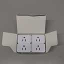 EIGHTREE Zigbee Smart Plug 15A, Energy Monitoring,   Required, ETL Certified, Smart Plugs That Compatible with Alexa & Home Assistant & SmartThings, 4 Packs