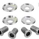 ACP FM-ES017E Driver Side and Passenger Side Suspension Strut Rod Bushing Kit For 66-73 Fairlane, Falcon, Mustang, Cougar, Torino, Comet