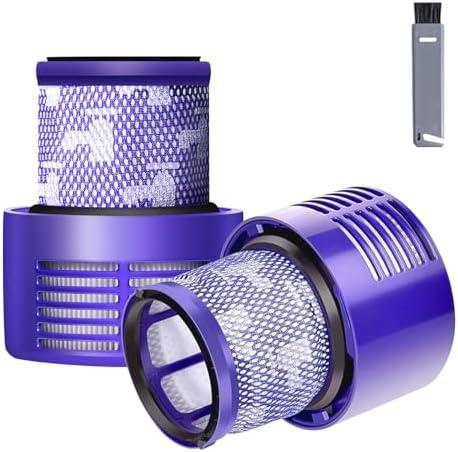 V10 Filter Replacement for Dyson V10 Cyclone Series, V10 Absolute, V10 Animal, V10 Total Clean, Replace Part No. 969082-01,1 Pack Filters