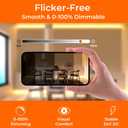 24V 2835 LED Strip Lights 3000K, 500+LM/FT, 32.8FT, UL Listed, CRI95, High Density 160LEDs/m Tape Light, Cuttable, Dimmable, VHB Equipped, for Pros, Displays, Highlightings (NO Power Supply)