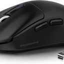 MAMBASNAKE M3 Wireless Gaming Mouse, 40K DPI, 39g Lightweight Gaming Mouse,PAW3395PRO Optical Sensor,Tri-Mode BT5.1/2.4G/USB-C PC Game Mice,Programmable Buttons,300mAh Battery for PC/Laptop/Mac(Black)