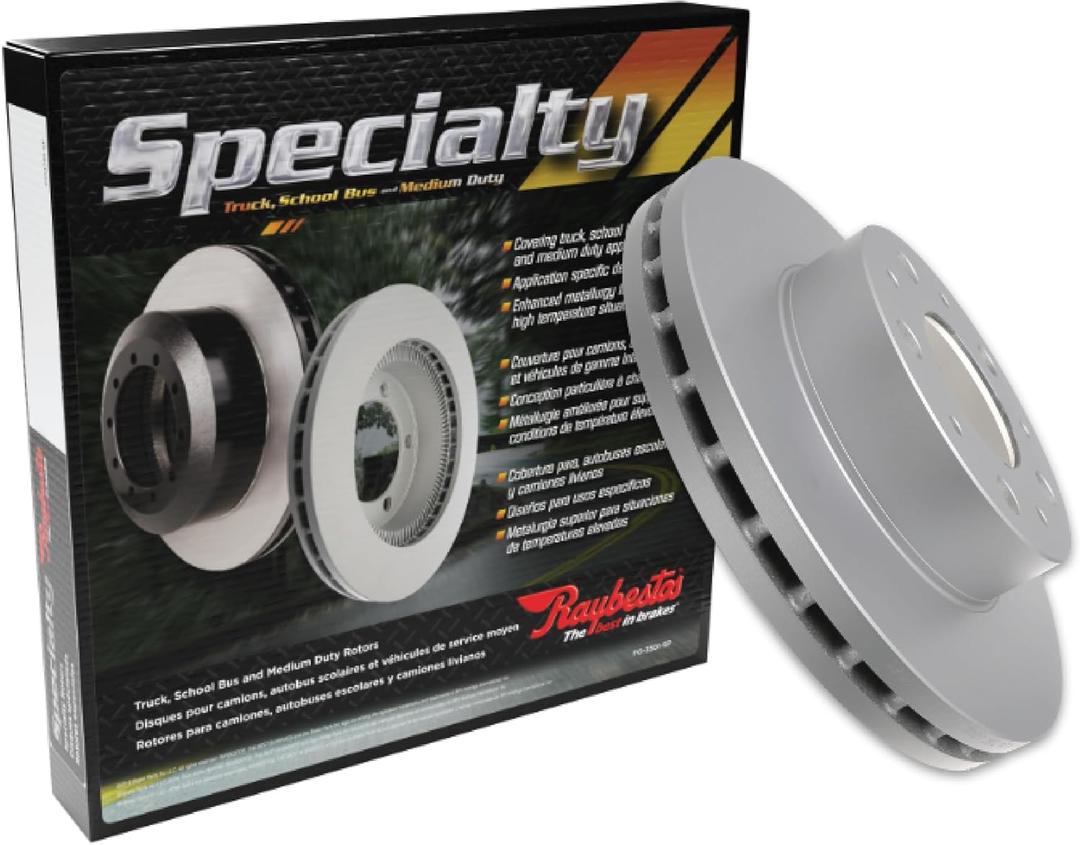 Raybestos Specialty Truck Automotive Replacement Front Disc Brake Rotor for Select Toyota, Lexus (982050)