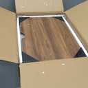 Floating Nightstand, Small Modern Floating Nightstand with Drawer, Floating Shelves for Bedroom, Bathroom (Brown Walnut)