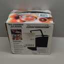 Nostalgia Thermostar Automatic Self-Cleaning Portable Electric Countertop Ice Maker Machine, 26 Pounds in 24 Hours, 9 Ice Cubes Ready in 7 Minutes, with Ice Scoop and Basket, Black