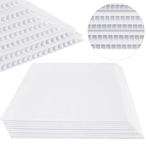 Patelai 4 Pcs 12 x 17 Inches Corrugated Plastic Sheet Corrugated Poster Board 4mm Thick Waterproof Blank Board Sheets Plastic Yard Sign for Garage and Estate Sale, Indoor and Outdoor Use (White)