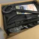 YACONA 3 in 1 Wagons Carts Foldable, 360LBS Lightweight Wagon with All Terrain Wheels, Collapsible Wagon Cart for Grocery, Camping, Beach, Garden & Sports (Black)