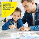Dan&Darci Architecture Kit for Kids - 8 9 10 11 12 Year Old Girl Gifts - Boys Toys Age 8-10 - STEM Toys for Ages 8-13 - 12 Year Old Boy Birthday Gift for Girls - Architect Home Model Kit