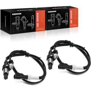 A-Premium ABS Wheel Speed Sensor Compatible with Ford, Lincoln & Mercury Models - Crown Victoria/Grand Marquis/Town Car 1998-2002, Marauder 2003 - Front Driver and Passenger, Replace# F8AZ2C204AA