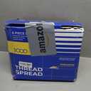 THREAD SPREAD 100% Egyptian Cotton Sheets California King Size - High Thread Count, Luxury 5-Star Hotel Cal King Sheets (6 PC, Dark Grey), Soft, Cooling, Sateen Weave, 16" Deep Pocket Bed Sheet Set (California King with four cases)