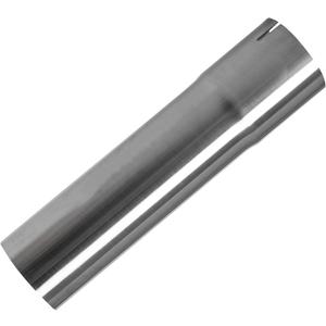 3 Exhaust Pipe, Flared End T304 Stainless Steel Straight Tubing, Polished Universal Connector Adapter 3 Inch ID to OD 3" ss Ailpipe 12" Length,Car Motorbike Truck Exhaust System