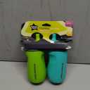 Tommee Tippee Insulated 9oz Sporty Spout Toddler Water Bottle, No Spill, Sippy Cups for Toddlers 1-3, Two-Piece Valve Helps Stop Spills, Green & Teal, BPA Free, Pack of 2
