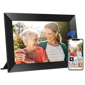 Uhale Digital Picture Frame WiFi 10.1 Inch with 32GB Storage, Electronic Photo Frames 1280 x 800 HD IPS Touch Screen, Auto Rotate, Slideshow, Instantly Share Photos and Videos from Anywhere