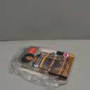 Hanes Women's Microfiber Stretch Underwear Pack, Comfort Flex Fit Brief Bikini or Thong Panties, 6-Pack (Large)