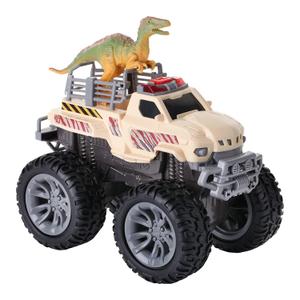 Dazmers Dinosaur Transport Monster Trucks Carrier with Lights and Sounds, Dino Truck Transporter Vehicle Toy, Jurassic Park Toys, Dinosaur Trucks for Boys 3 to 5 Years,