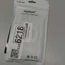 Hython for iPhone 11 Case Glitter, Clear Magnetic Phone Cases with Camera Lens Protector [Compatible with MagSafe] Bling Sparkle Plating Soft TPU Slim Shockproof Protective Cover Women Girls, Silver