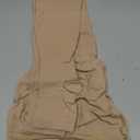 15-20 mmHg Compression Pantyhose for Women, Medical Compression Stockings, Open Toe Compression Leggings,Waist High Compression Tights for Edema, Varicose Veins, Swelling, Pregnant,Nurses, Athletes (2XL, Beige)