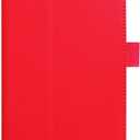 Tablet Cover for Amazon Kindle Fire 7 5th Generation SV98LN(2015 Release),Ultra Slim Folio Stand Lightweight Leather Case for Amazon Kindle Fire HD 7 2015 HD7 Gen 5th 7" (Li-Red)