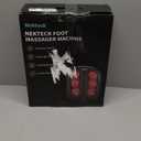 Nekteck Foot Massager with Heat, Shiatsu Heated Electric Kneading Foot Massager Machine for Neuropathy, Plantar Fasciitis, Feet Massage for Pain Relief, Circulation, Christmas Gifts for Man Woman Her (Black)