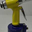 Wadoy Heavy Duty Air Rivet Gun Kit - Professional Pneumatic Pop Riveter with 5 Nosepieces (1/4", 3/16", 5/32", 1/8", 3/32") & 50PCS Rivets, 3916lbs Pulling Force, 1/4" NPT Industrial Air Rivet Gun
