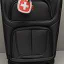 SwissGear Sion Softside Expandable Luggage, Dark Grey, Carry-On 21-Inch