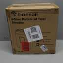 Bonsaii Paper Shredder for Home Use, 3.4 Gal Wastebasket, 6 Sheet Crosscut Paper Credit Cards, Staples, and Clips Shredder for Home Office Use, Portable Handle Design (C237-B New Version)