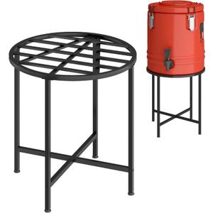 Heavy Duty Stainless Steel Rain Barrel Stand - Rust Proof 23inch Rain Water Collection Stand with 1200lb Load Capacity, Fits 45/50/55 Gallon Outdoor Water Barrel Base