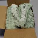 MIULEE Soft Corduroy Spring Throw Pillow Covers Set of 4 Forest Green 18x18 Inch Modern Farmhouse Boho Decorative Accent Cushion Covers for Couch Sofa Bedroom