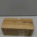 Ice Cube Water Bottle, 2-in-1 Leak-Proof Touch-Free Ice Maker with Lid, Easy Press to Release Ice Cube Tray for Freezer (500ML, White)