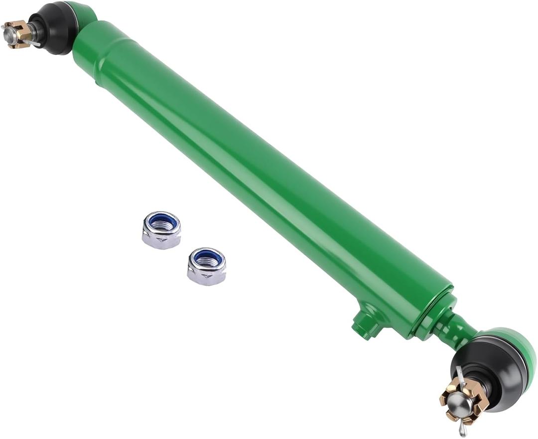 LVA14158 LVA14159 Power Steering Cylinder, Compatible with John Deere 4500 Telehandler and Tractors 4120, 4320, 4500, 4510, 4520, 4600, 4610, 4700, 4710, 4720
