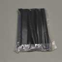 OTraki 4 Pack Silicone Stove Gap Covers Adjustable Length 25x2.1 inch Kitchen Stove Gap Filler Heat-resistant Gap Filler Gap Covers Guard for Stove and Counter Black