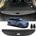 Retractable Cargo Cover Compatible with 2020-2024 2025 Lincoln Corsair Trunk Cover Rear Trunk Security Cover Shielding Shade Fit for 2020 2021 2022 2023 2024 2025 Lincoln Corsair Cargo Cover